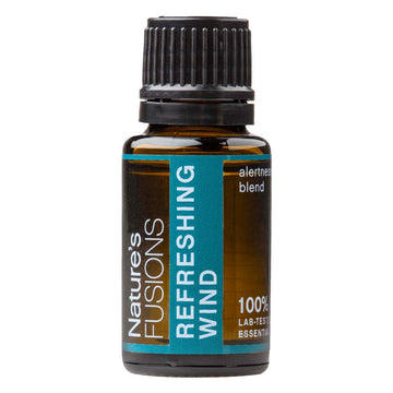 Nature's Fusions: 100% Pure Be Focused Refreshing Wind Essential Oil Blend