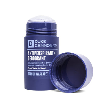Duke Cannon Supply Fresh Water & Neroli Natural Charcoal Antiperspirant+Deodorant