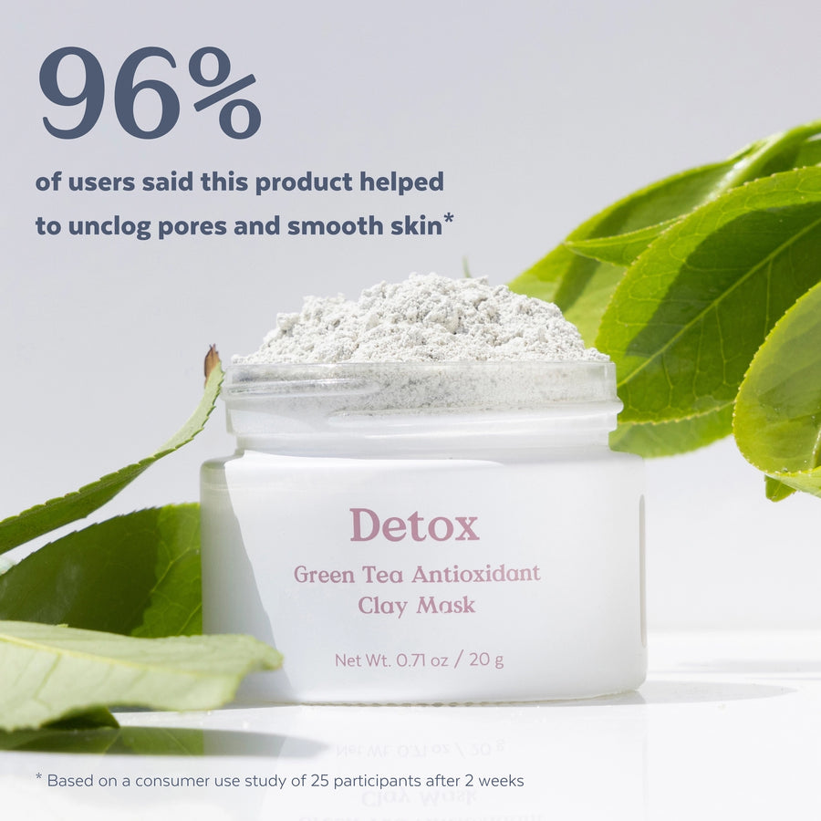 Three Ships: Detox Green Tea Antioxidant Clay Mask