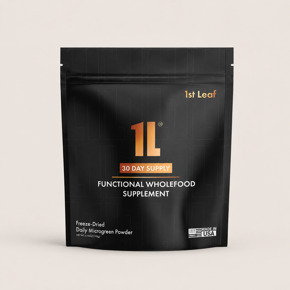 1st Leaf Microgreen Powder: Daily Greens & Immunity