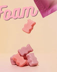 VegoBears Malibu Vegan Gummy Bears – Foamy Organic Gummy Bears, Non-GMO Cherry & Raspberry Gummies 3.5 Ounce