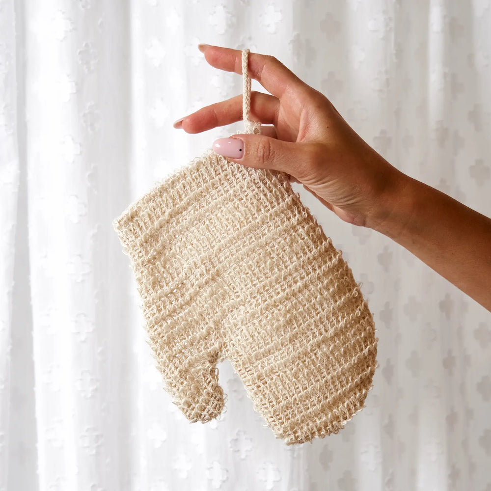 Sisal Exfoliating Shower Glove