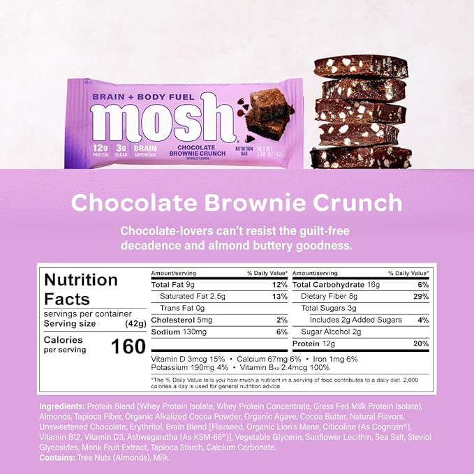 Mosh: Protein Nutrition Bar