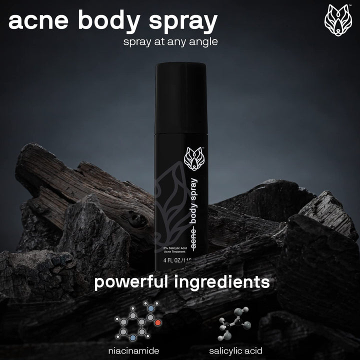 Black Wolf Acne Body Spray
