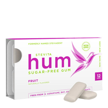 Stevita Hum Sugar-Free Gum - Fruit