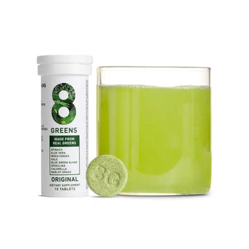 8Greens: 8 Greens Original Lemon Lime Effervescent Tablet