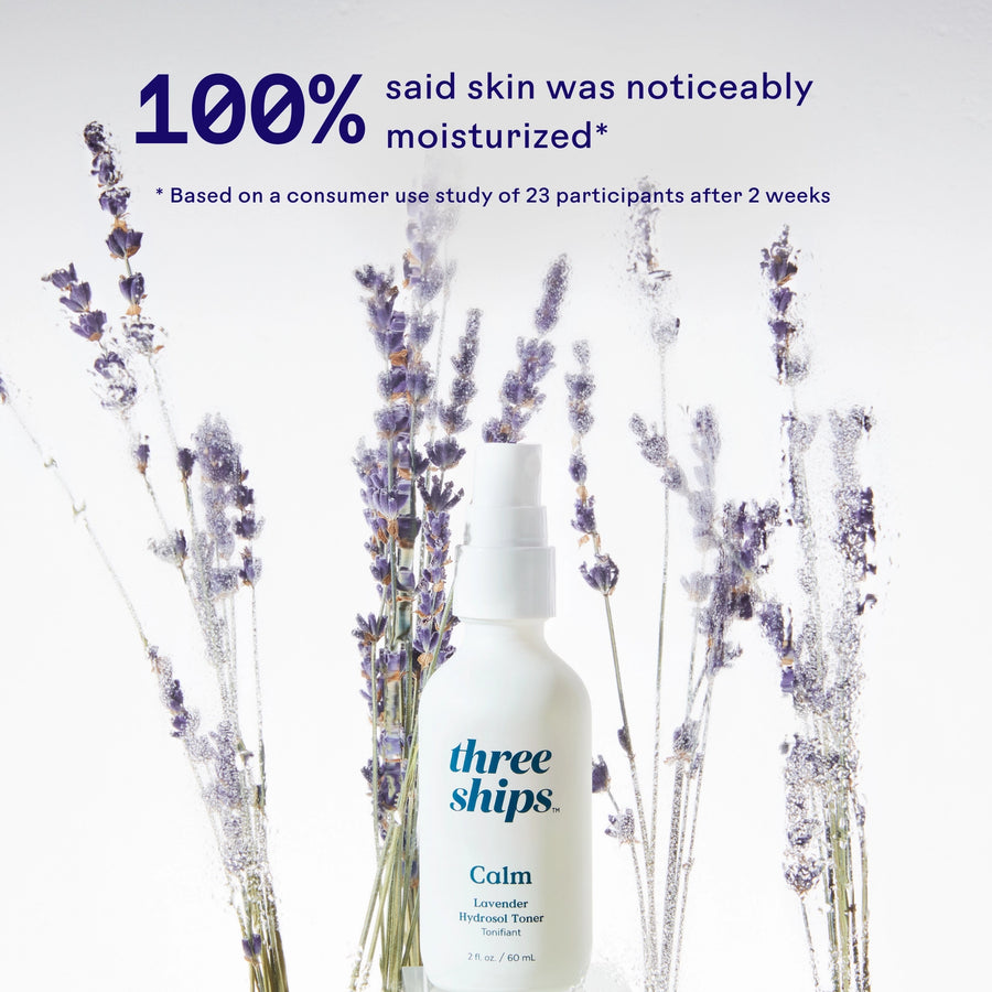 Three Ships: Calm Lavender Hydrosol Toner