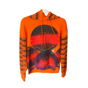 Snow Milk Hoodies: Made in Brooklyn Orange (S, M & XL)