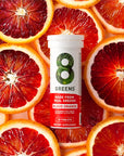 8 Greens Blood Orange Effervescent Tablet