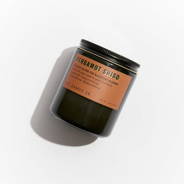 P.F Candle Co. Bergamot Shiso - 7.2 oz Alchemy Soy Candle