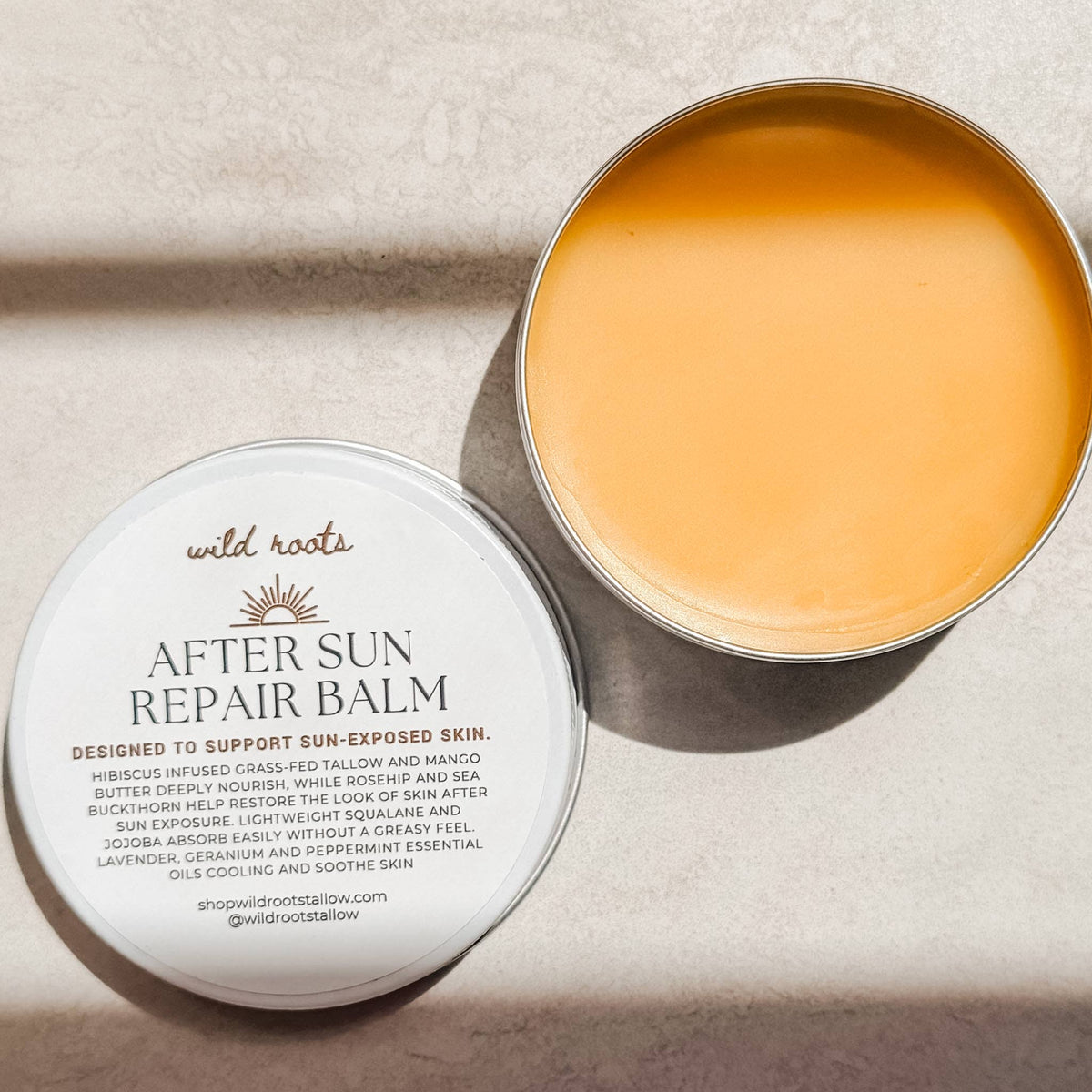 After Sun Repair Balm with Tallow & Sea Buckthorn 2oz