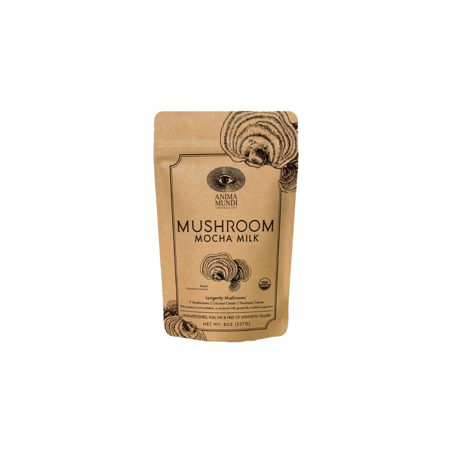 Anima Mundi Mushroom Mocha Milk: Adaptogenic Creamer