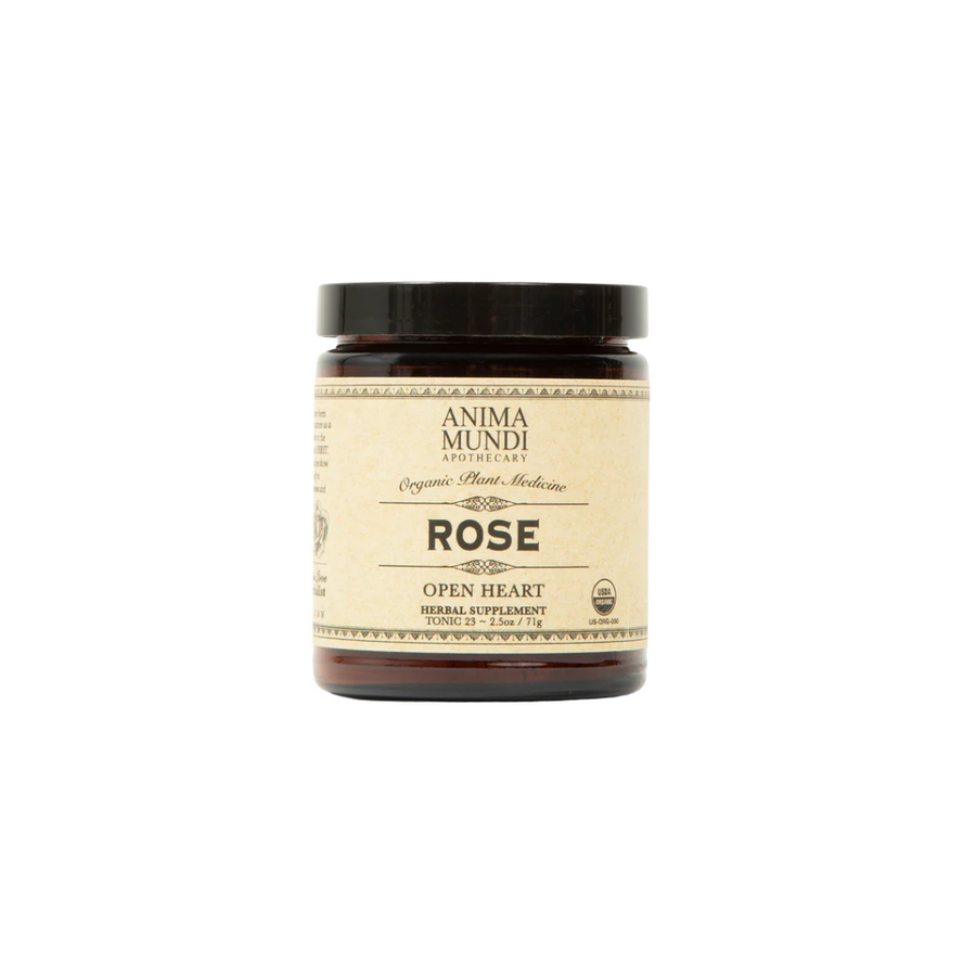 Anima Mundi Rose Powder: 100% Organic Heart Opener