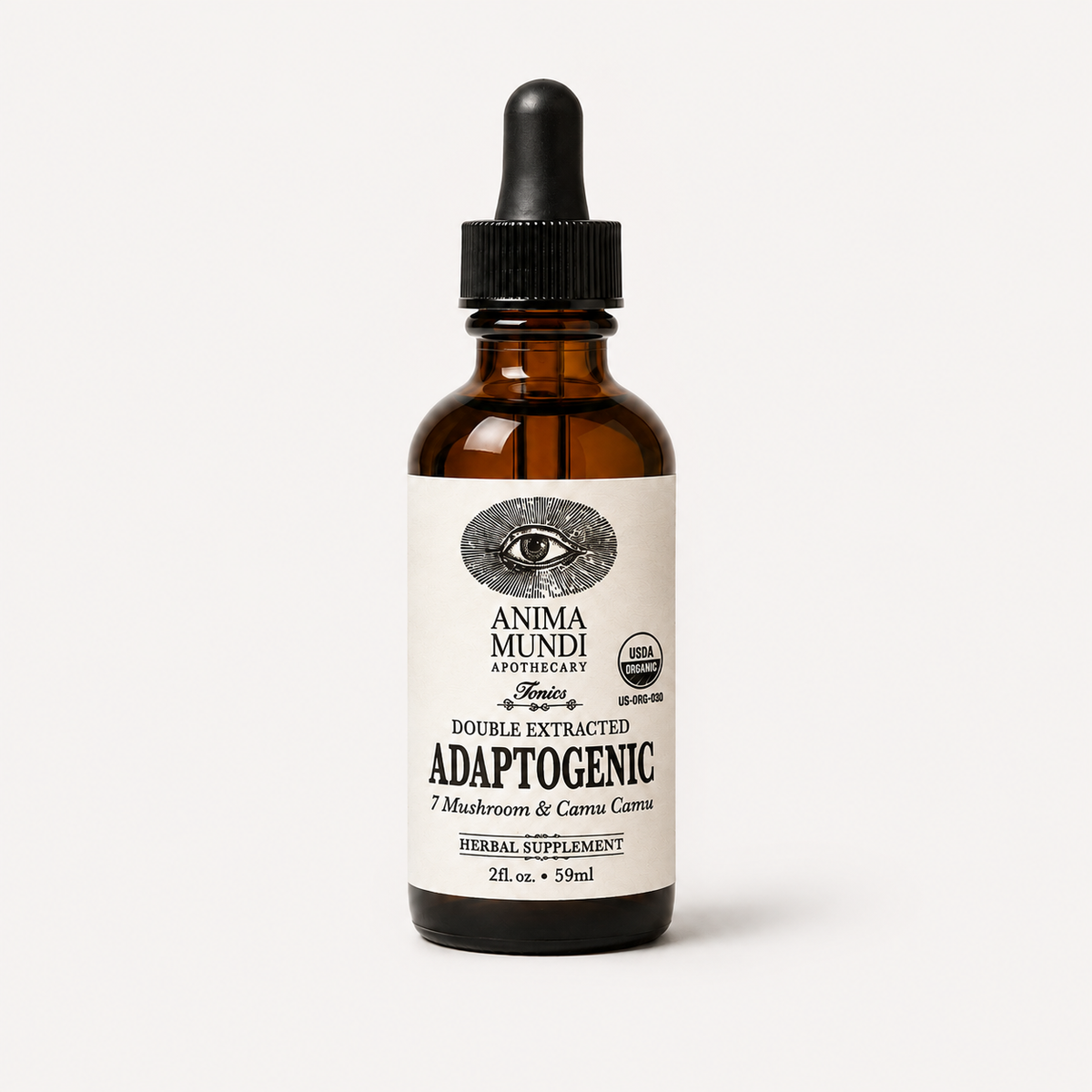 Adaptogenic Tonic - 7 Mushroom, Camu Camu, Mangosteen