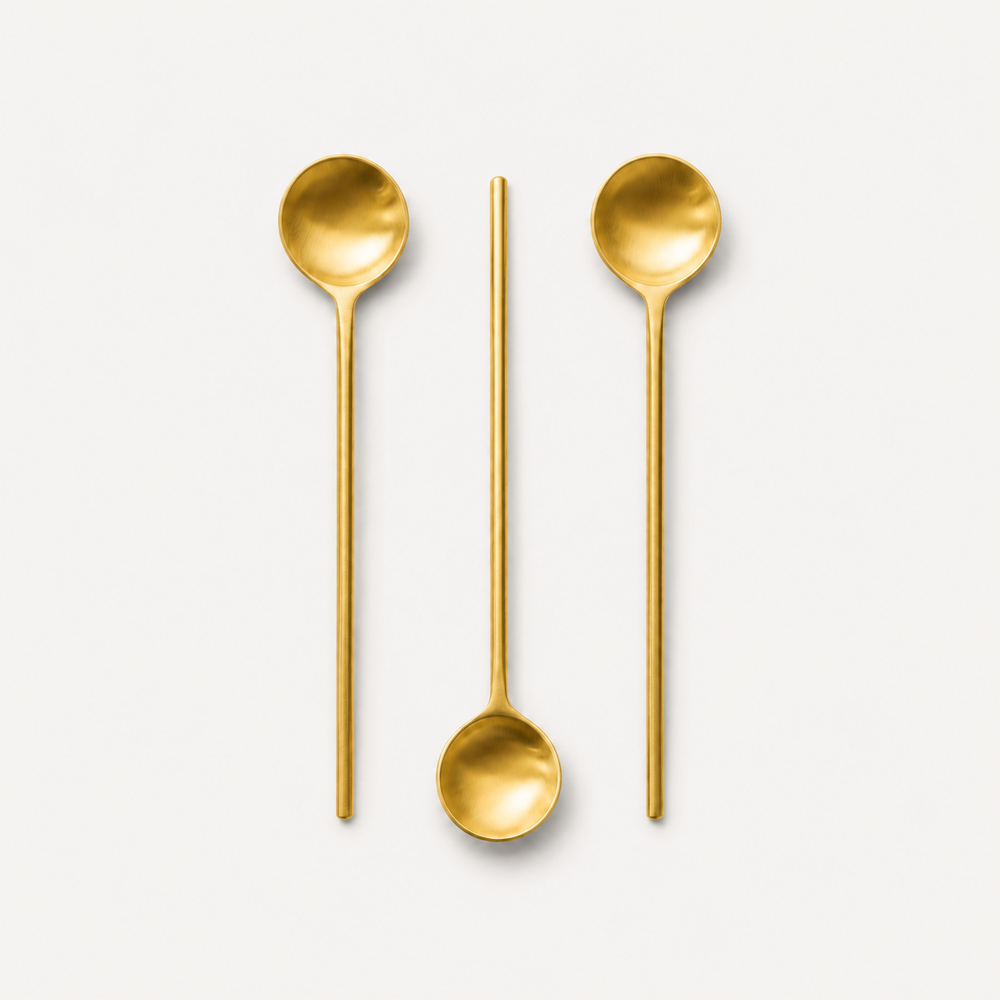 Anima Mundi: Handmade Brass Spoon