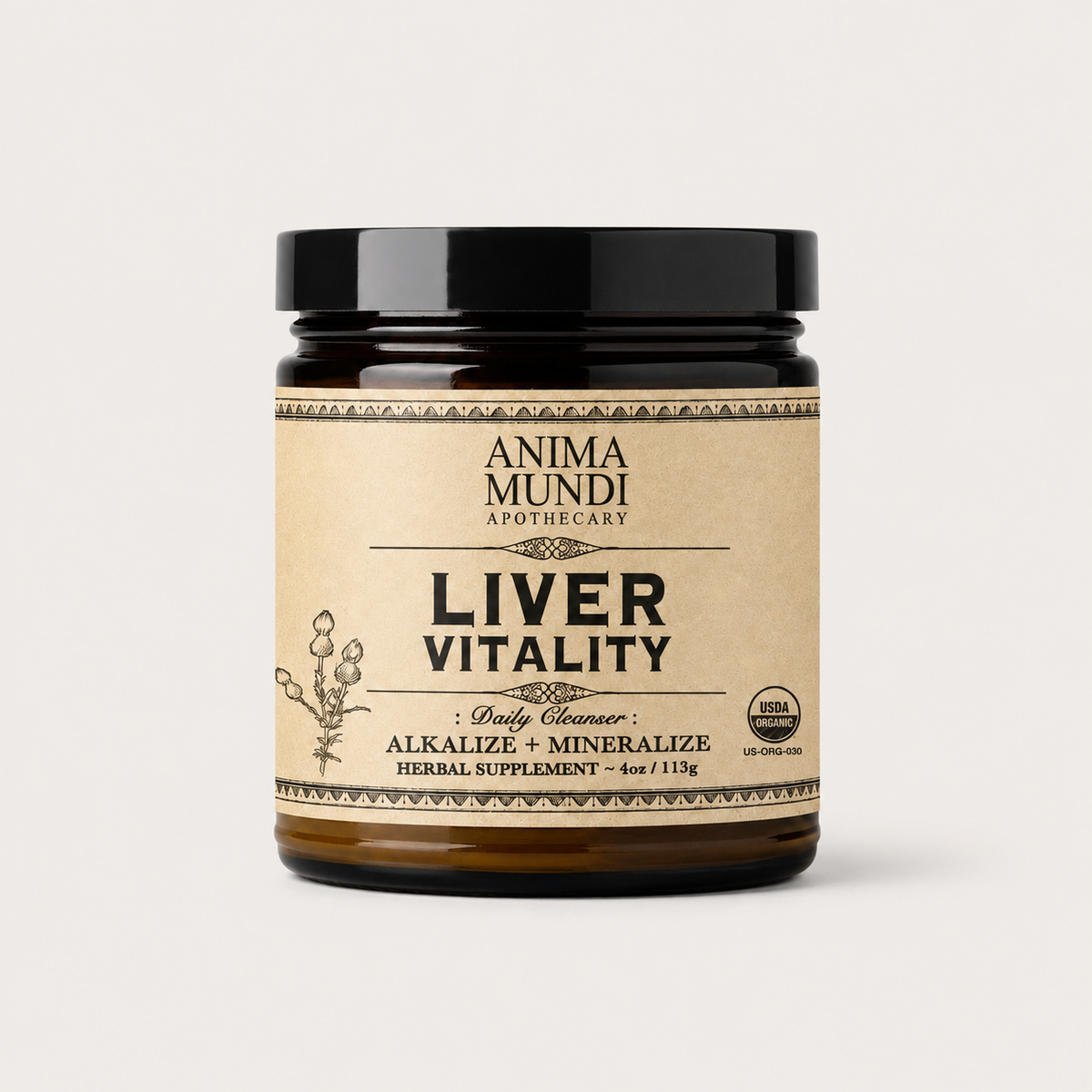 Liver Vitality Greens - Daily Cleanser 4oz