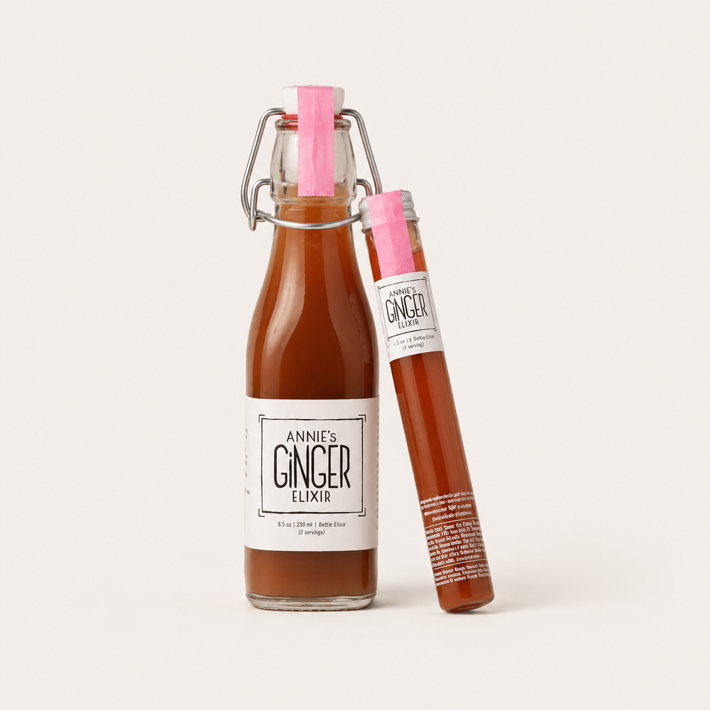 Annie's ginger elixir: Organic Gut Health + Immunity boost