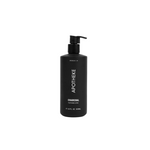A bottle of Apotheke plant-based lotion 'CHARCOAL'