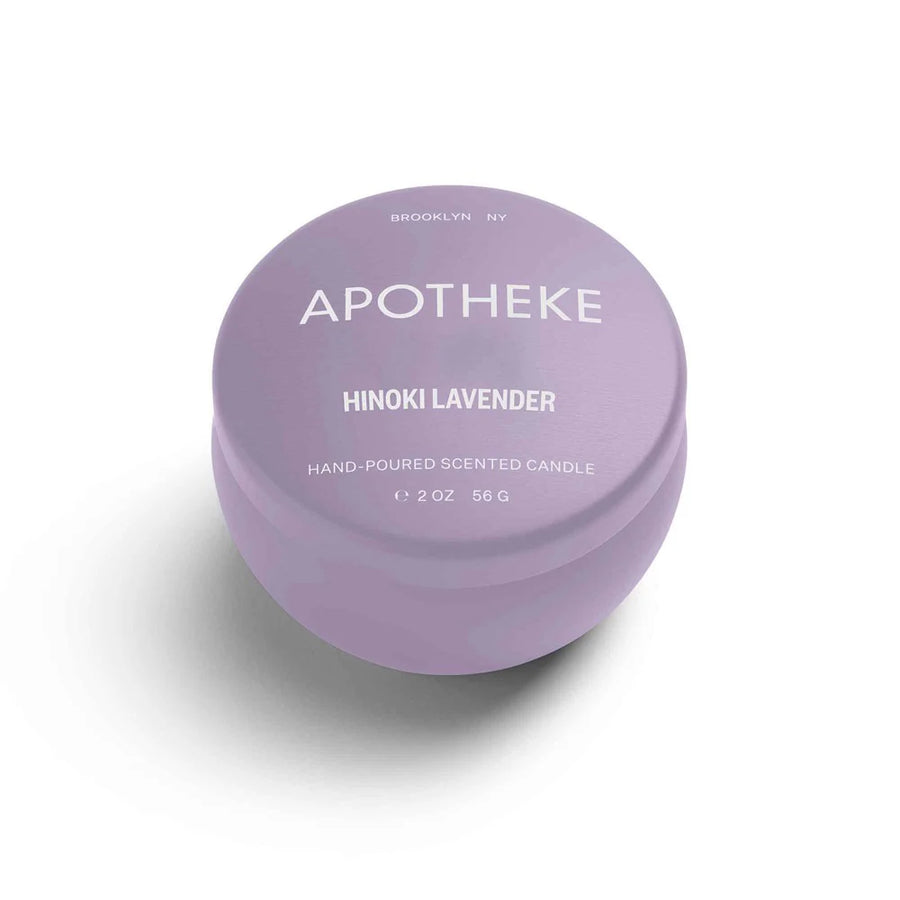 Apotheke Hinoki Lavender Mini Candle Tin