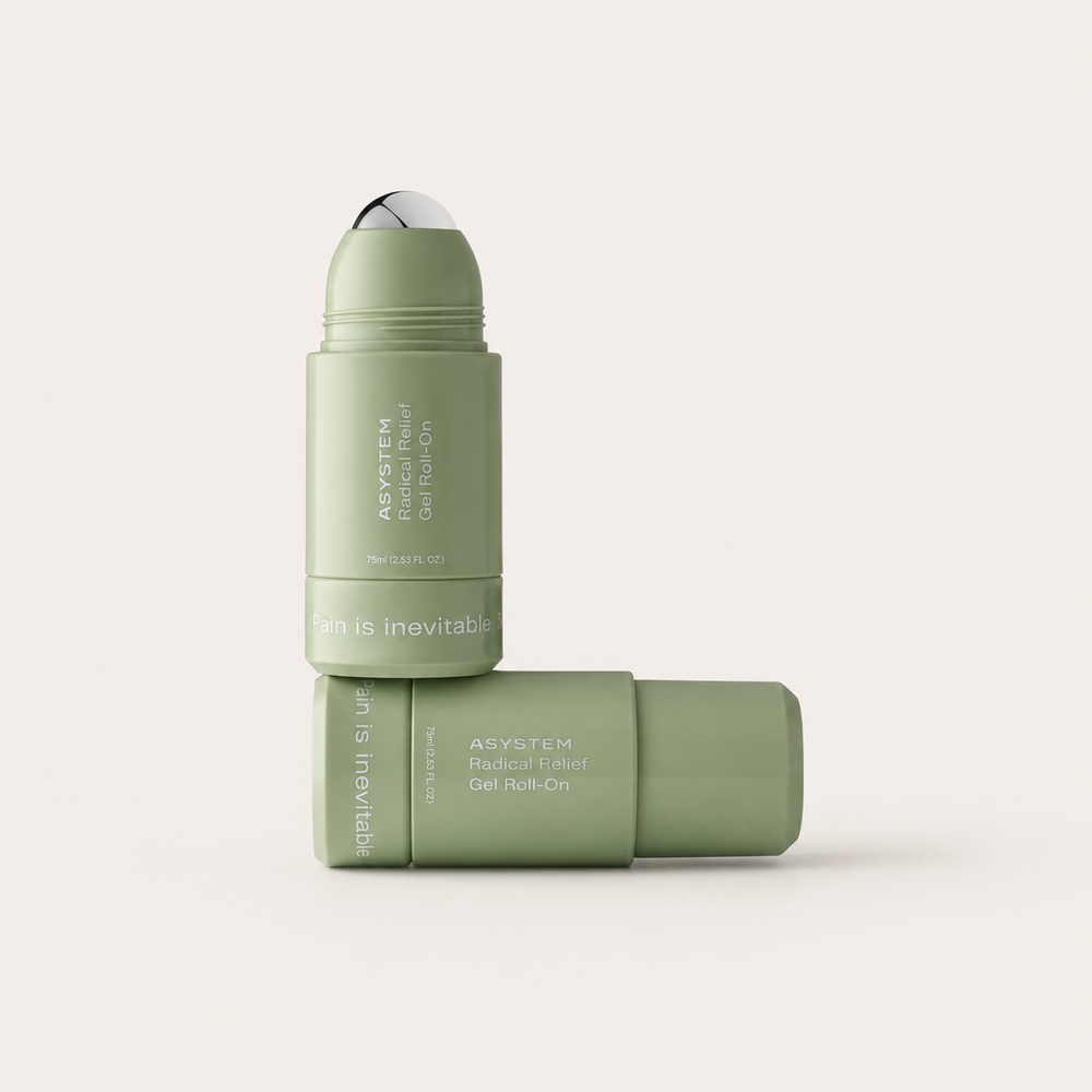 Asystem Radical Relief: Fast Roll-On Pain Relief Gel