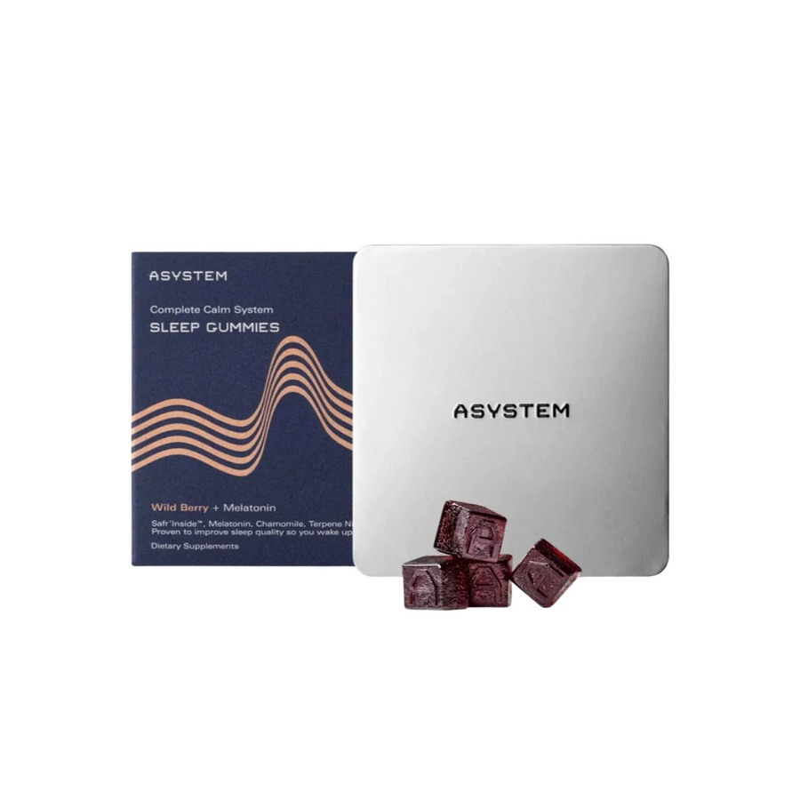 Asystem Sleep Gummies: Wild Berry + Melatonin