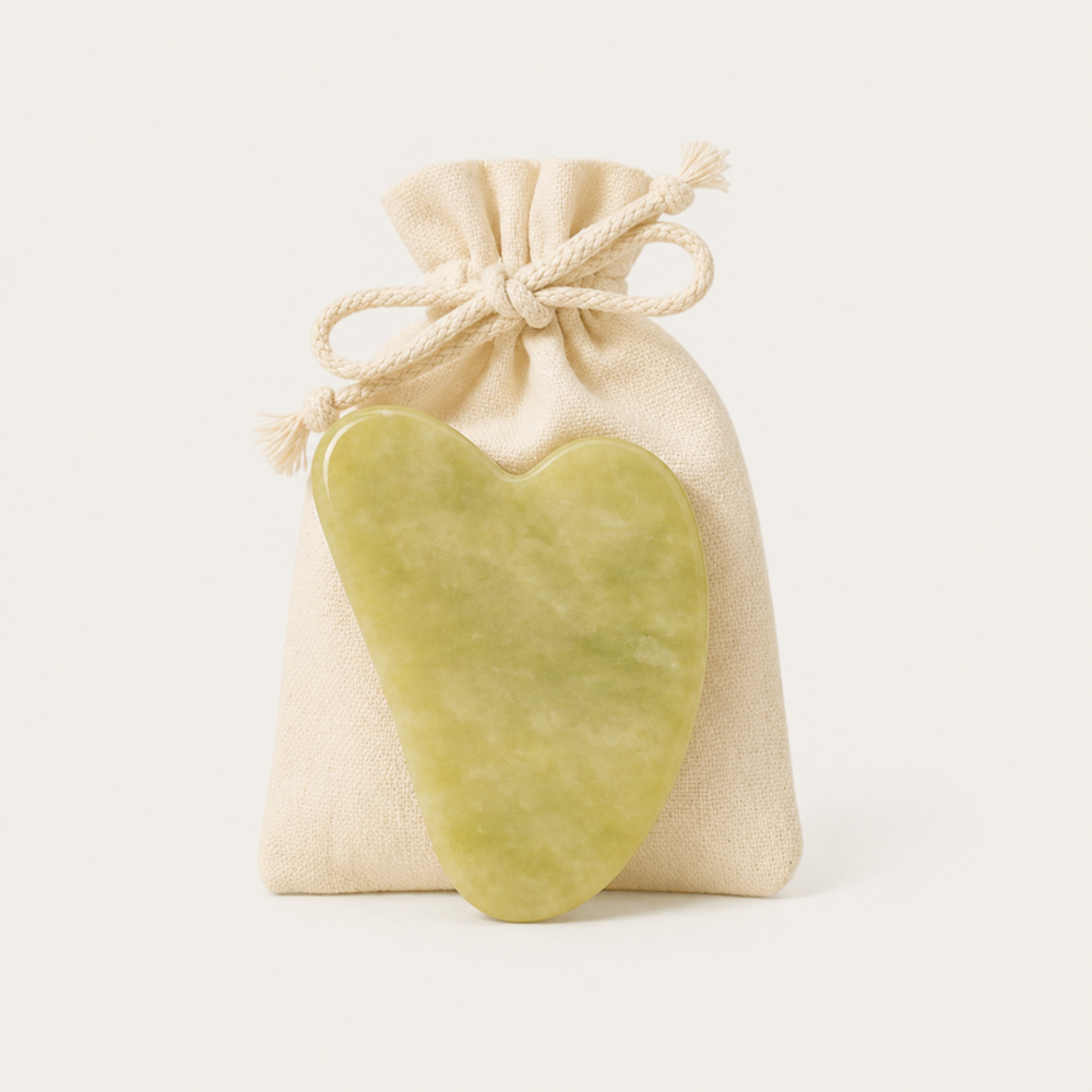 Bamboo Switch: Jade Gua Sha Stone