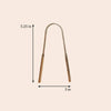 Bamboo Switch: Stainless Steel Tongue Scraper