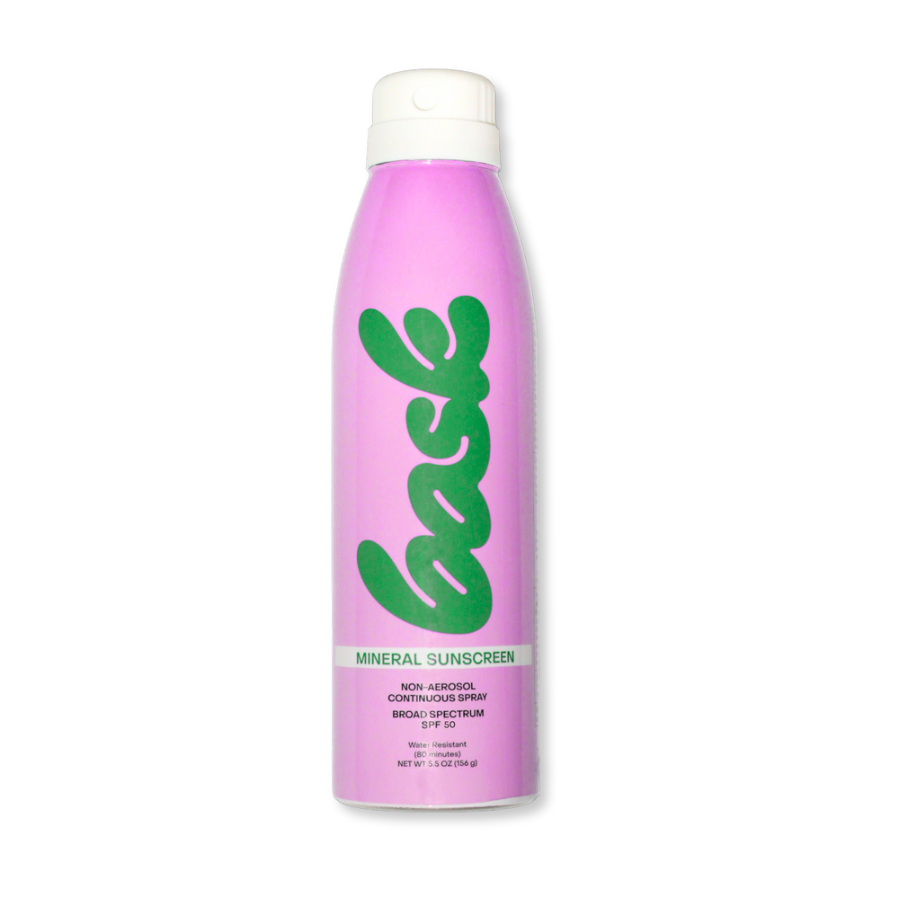 Bask: Mineral Non-Aerosol Spray SPF 50 - Fragrance-Free
