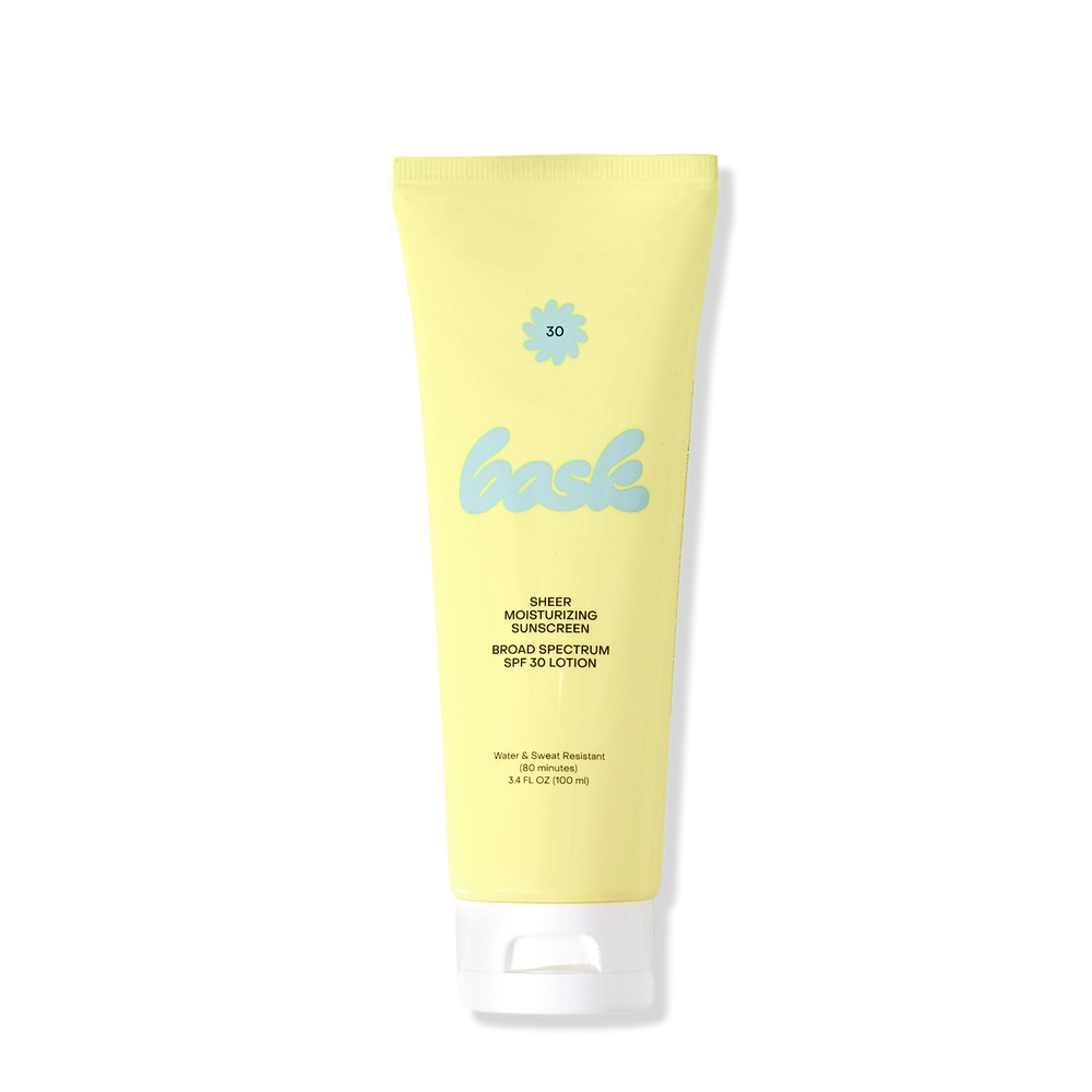Bask: Sheer Moisturizing SPF 30 Sunscreen - Travel Size