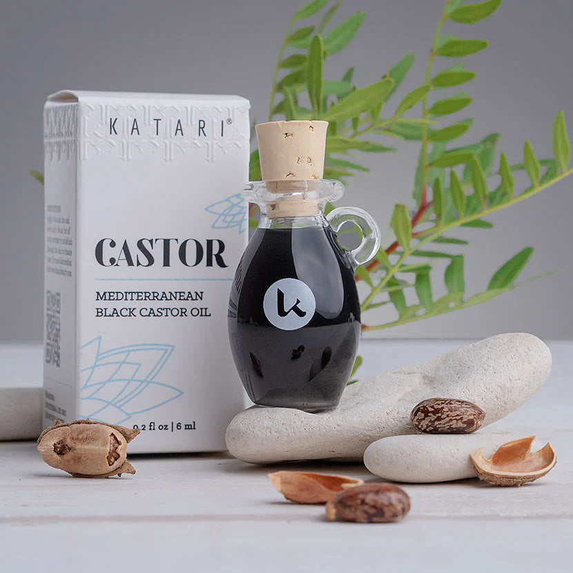 Black Castor Hair & Brow Oil 100% Cold-Pressed Oil