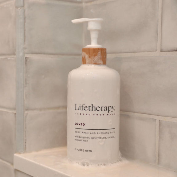Life therapy loved body wash