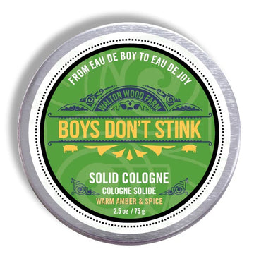 Walton Wood Farm Corp.: Solid Cologne - Boys Don't Stink 2.5 oz
