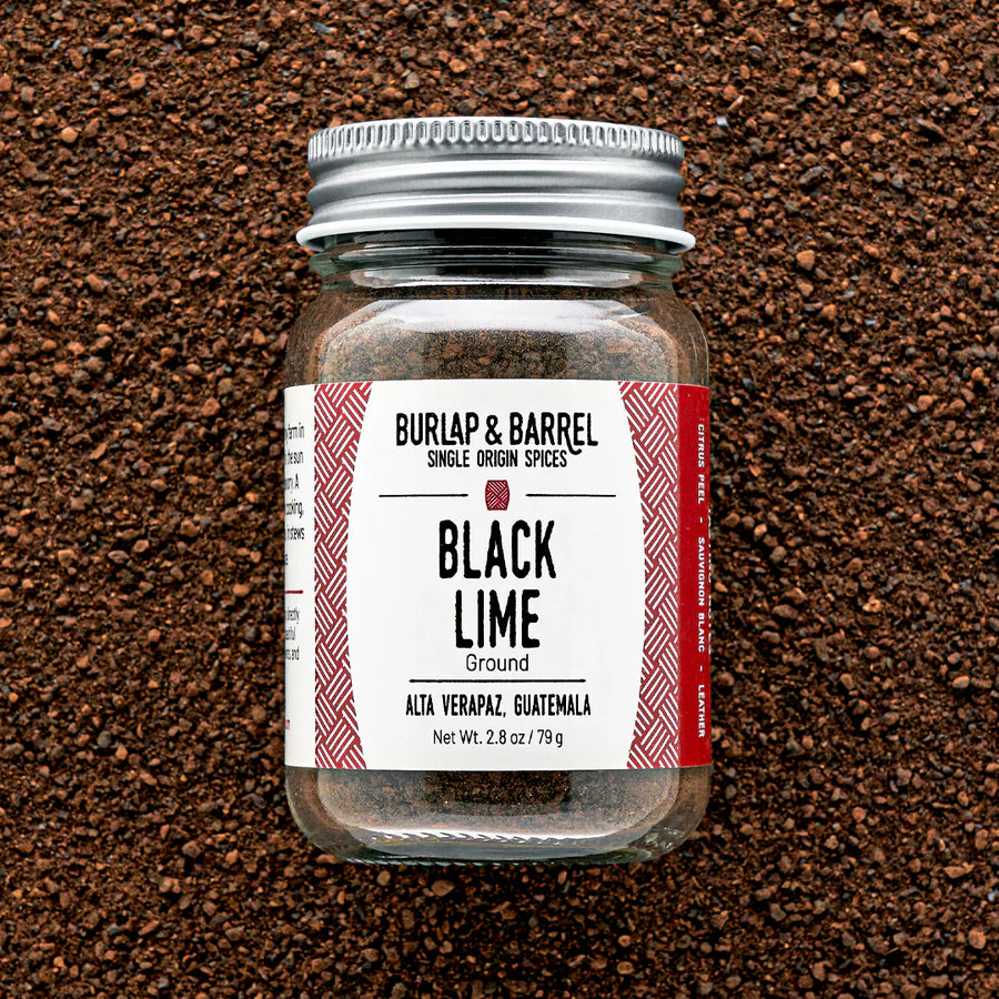 Ground Black Lime (Persian Lime, Omani Lime) - Single Origin