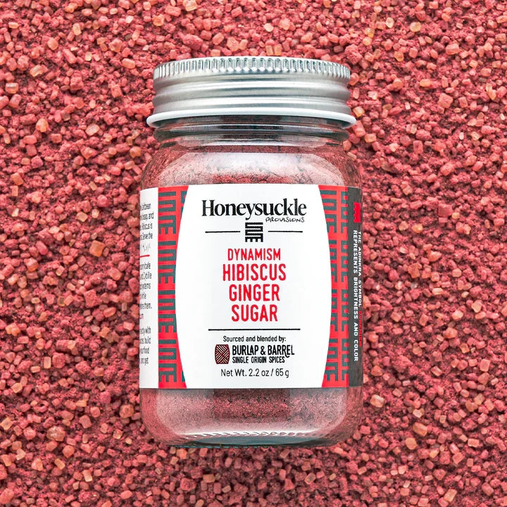 Hibiscus Ginger Sugar - Single Origin Spice Blend Collab