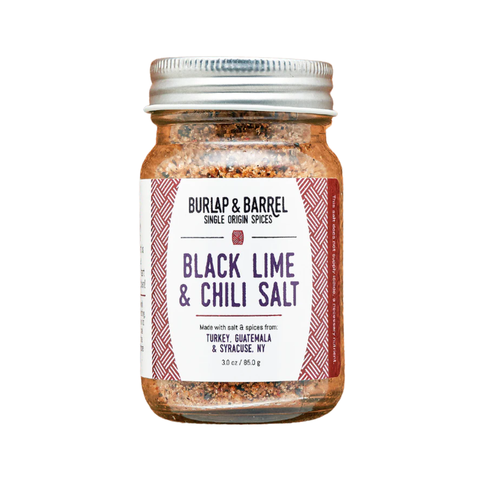Burlap & Barrel: Black Lime & Chili Salt - Single Origin Spice & Seasoning