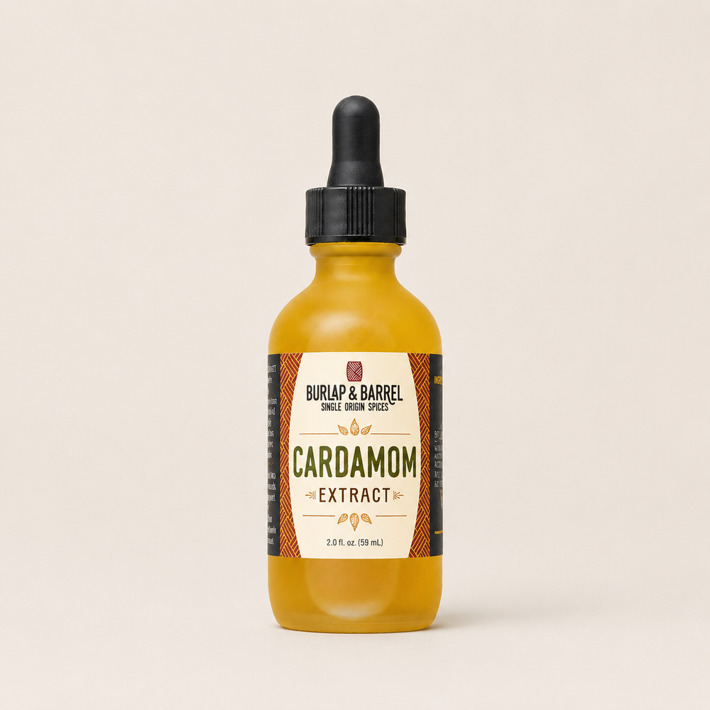 Burlap & Barrel: Cardamom Extract - 2oz Dropper - Single Origin Extract