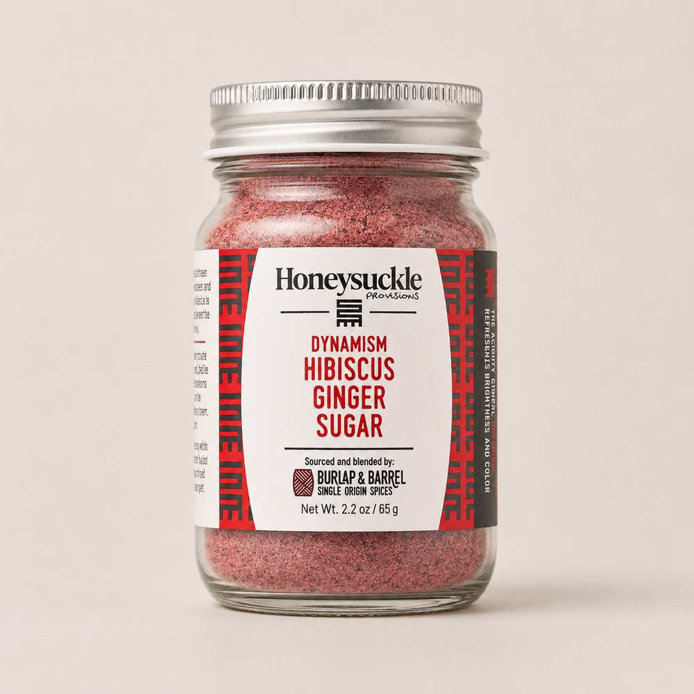 Burlap & Barrel: Hibiscus Ginger Sugar - Single Origin Spice Blend Collab