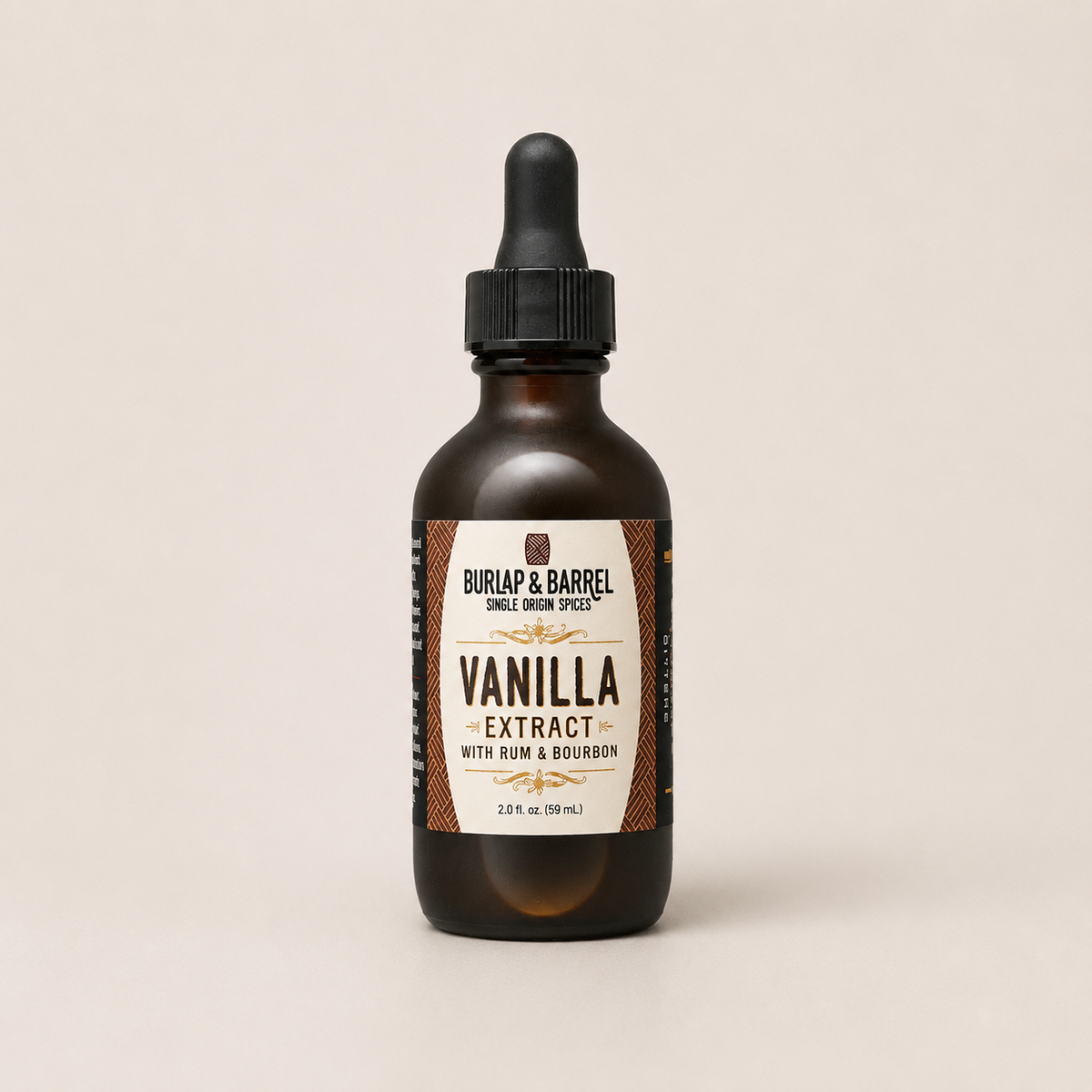 Vanilla Extract - 2oz Dropper - Single Origin Extract