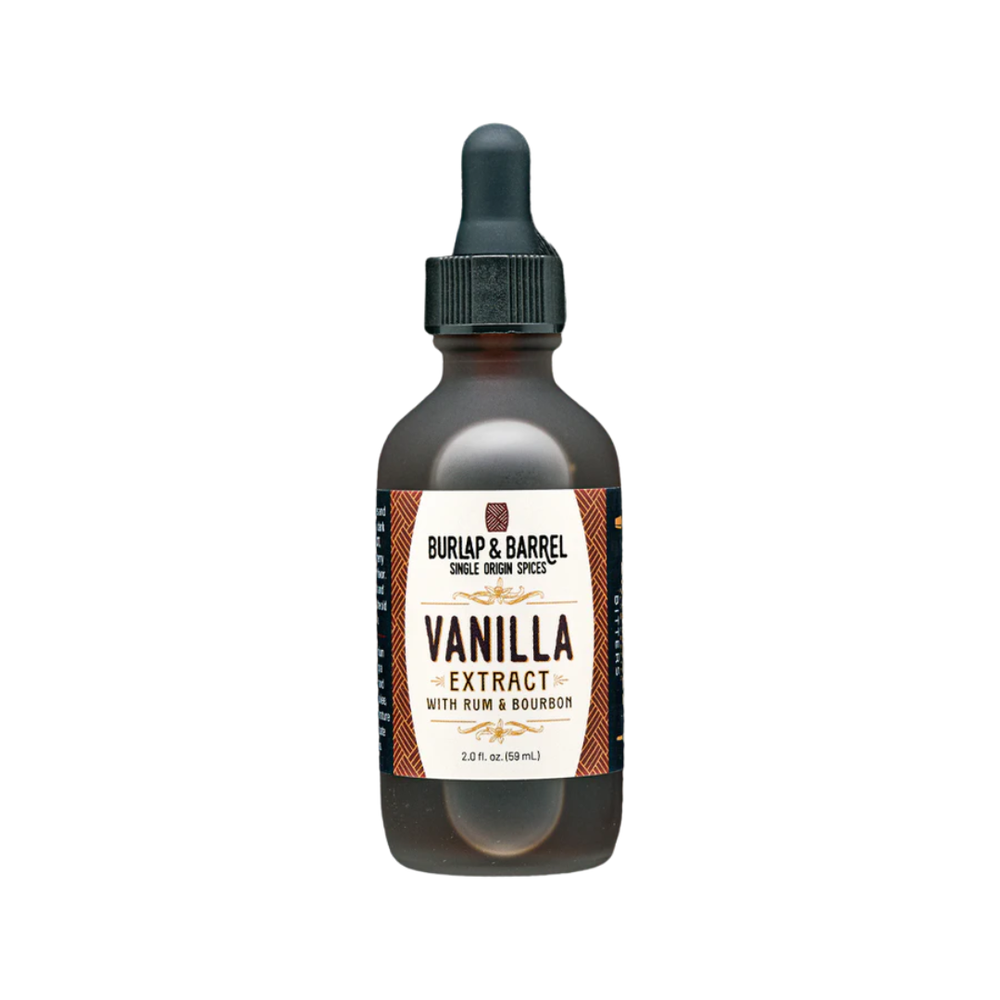 Burlap & Barrel: Vanilla Extract - 2oz Dropper - Single Origin Extract