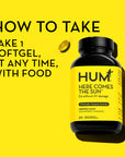 HUM Here Comes The Sun - Vitamin D3 Supplement