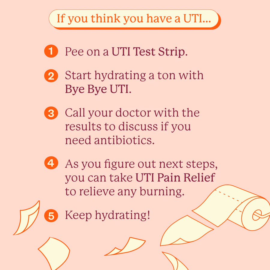 Cheeky Bonsai: UTI At Home Test Strips