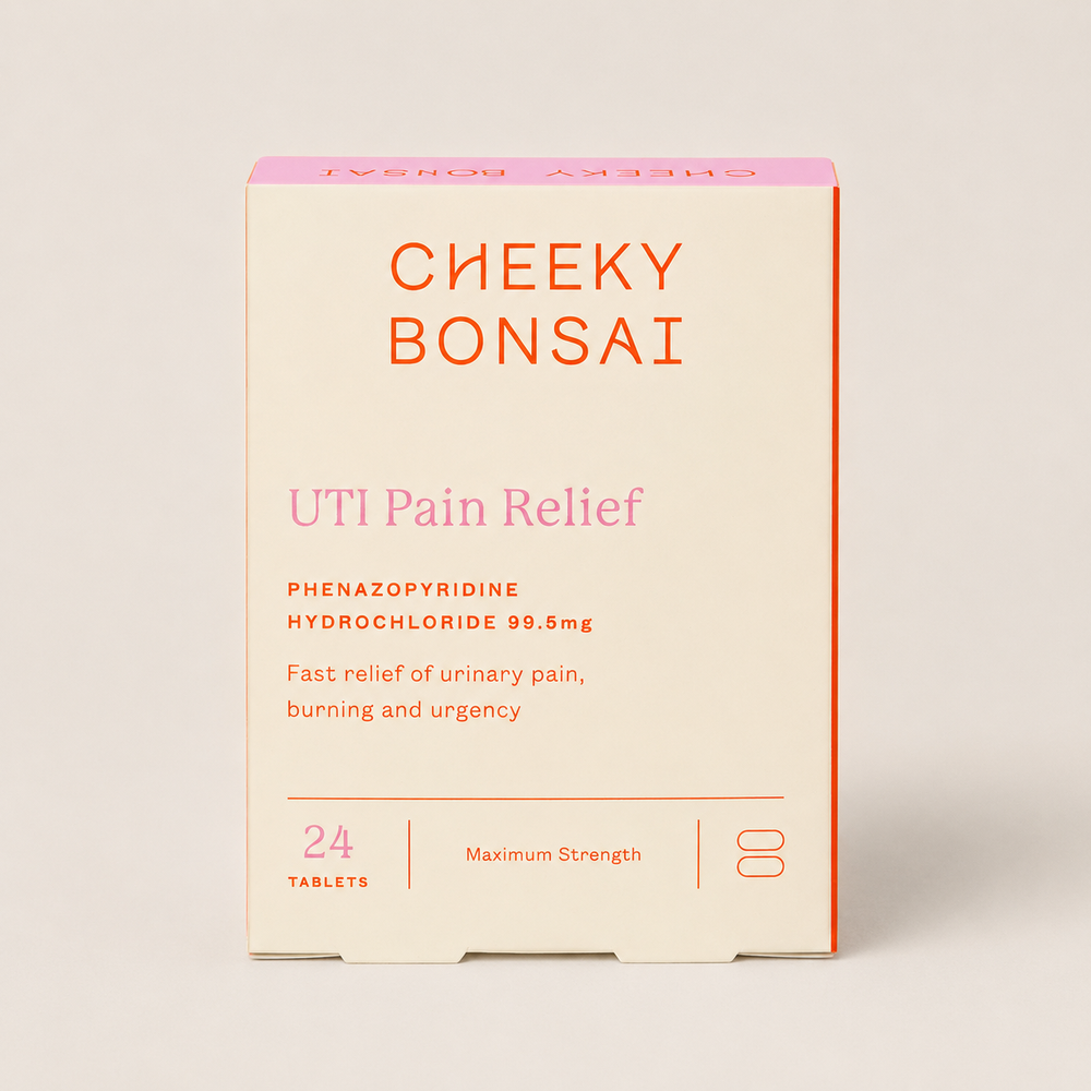 Cheeky Bonsai: UTI Pain Relief Tablets