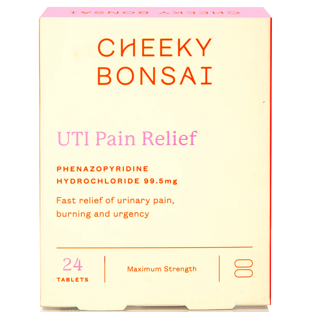 Cheeky Bonsai: UTI Pain Relief Tablets