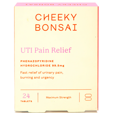 Cheeky Bonsai: UTI Pain Relief Tablets