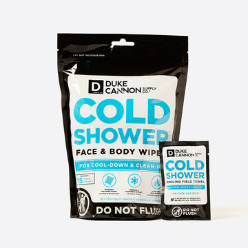 Duke Cannon Supply Cold Shower Cooling Field Towels Multipack Pouch