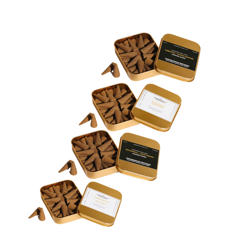 Incense Cones Collection with Natural Aromatic Blends