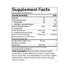 Cymbiotika Liposomal Vitamin B12 B6 supplement facts label showing Vitamin B6 5mg, Folate 1000mcg, Vitamin B12 1000mcg, Phosphatidylcholine 60mg, Fulvic Acid 100mcg per 5mL serving