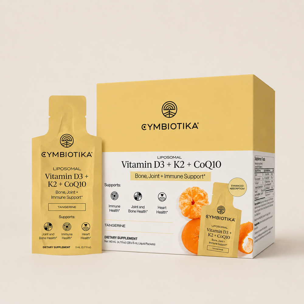 Cymbiotika: Liposomal Vitamin D3 + K2 + CoQ10