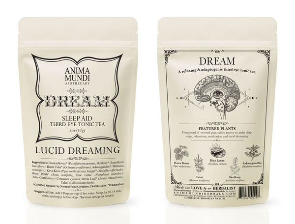 Anima Mundi Dream Tea: Sleep Aid + Third Eye Tonic