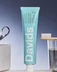 Davids Natural Toothpaste: Davids premium toothpaste  /  spearmint